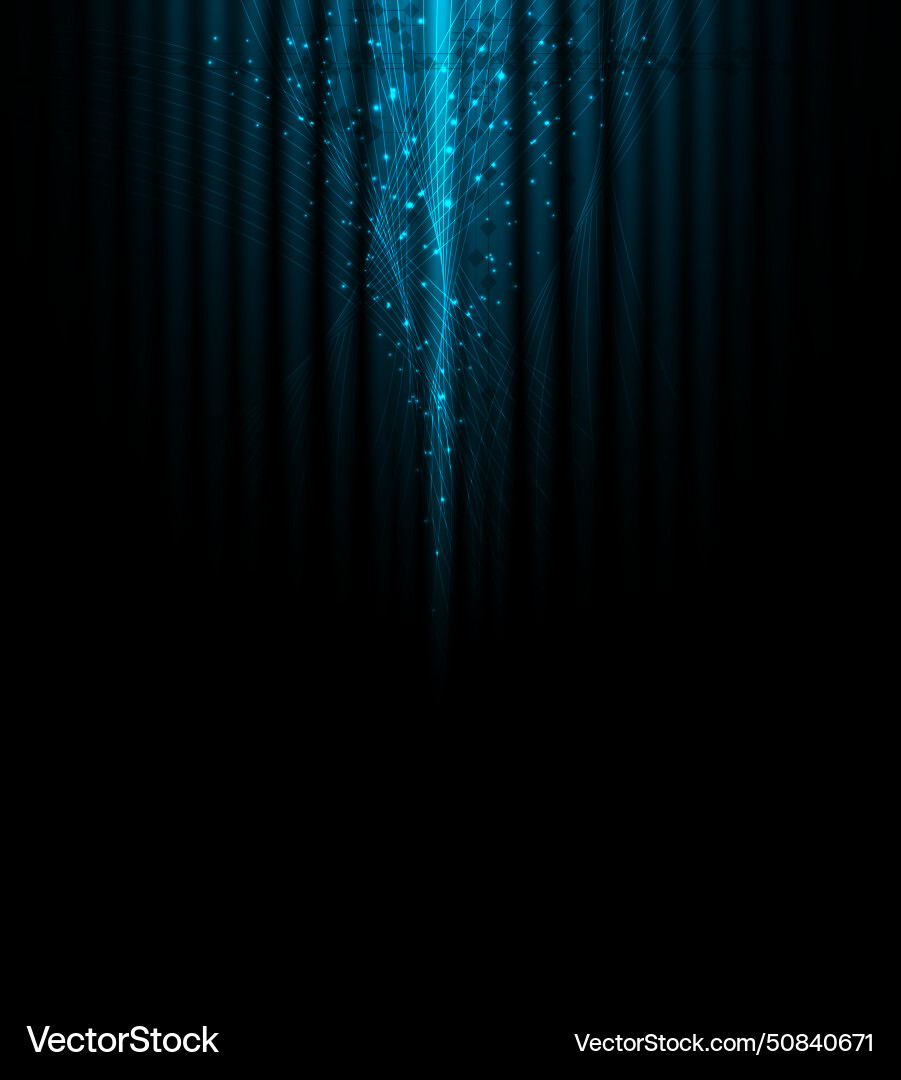 Abstract concept nano computer technology Vector Image