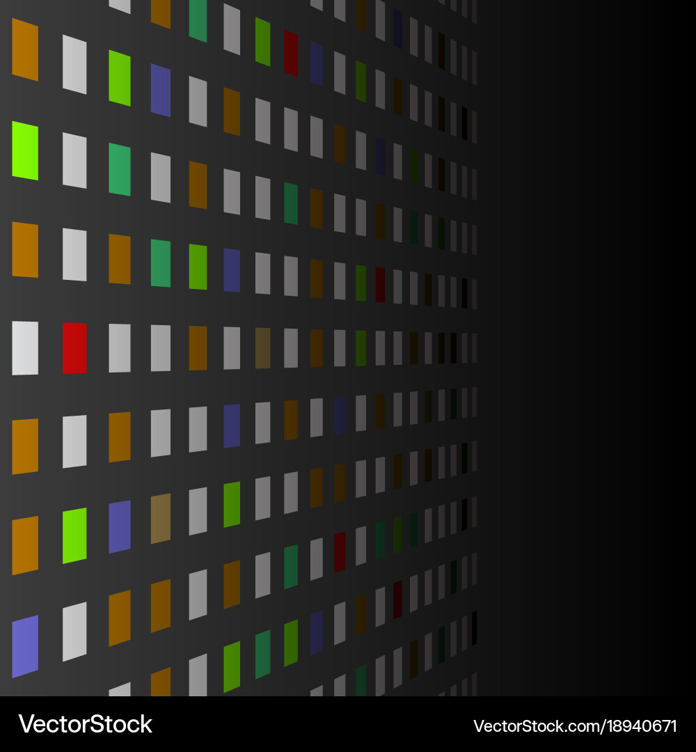 Background with multicolored squeres vector image