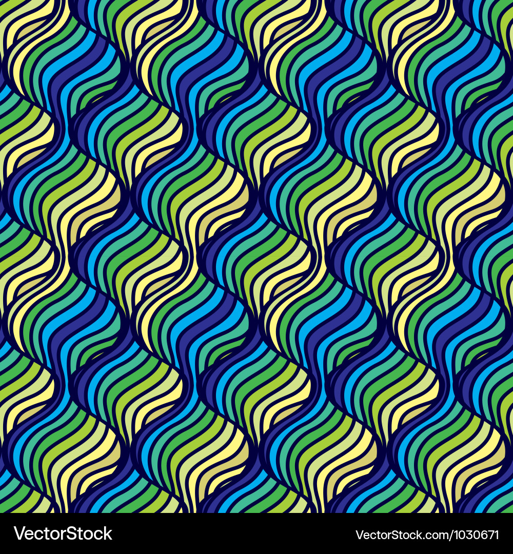 Retro Stripe Pattern vector image