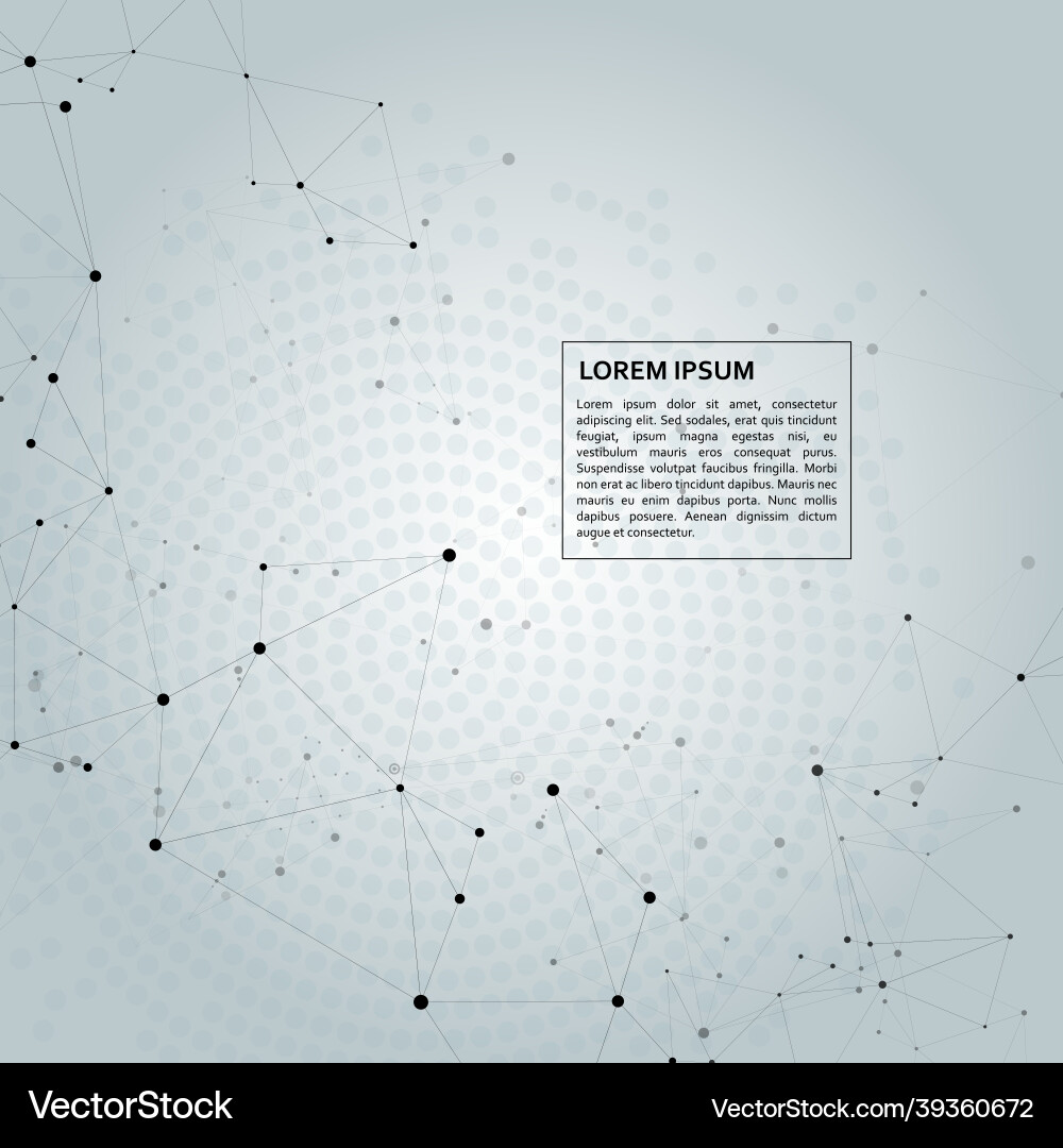 Abstract polygonal background with connecting dots Abstract polygonal background with connecting dots vector image