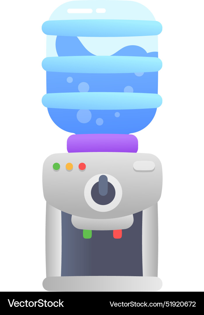 Water dispenser Royalty Free Vector Image - VectorStock