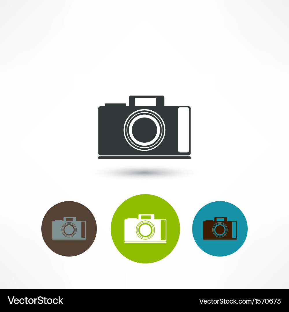 Camera icon Vector Image
