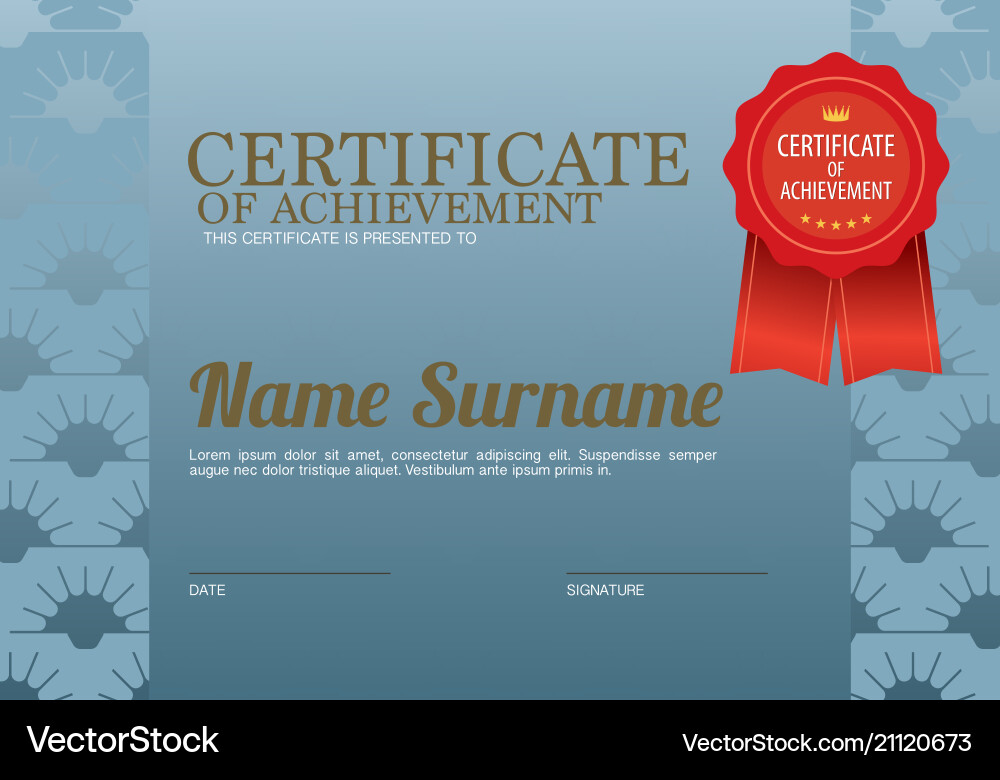 Classic blue Blank zertifizierte Randvorlage Classic blue Blank zertifizierte Randvorlage vektorbild