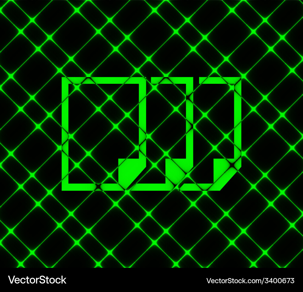Copy file icon symbol flat modern web design vector image