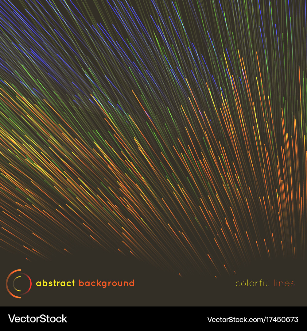 Gradient lines abstract background vector image