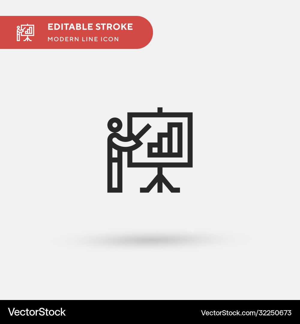 Lecture simple icon symbol Lecture simple icon symbol vector image