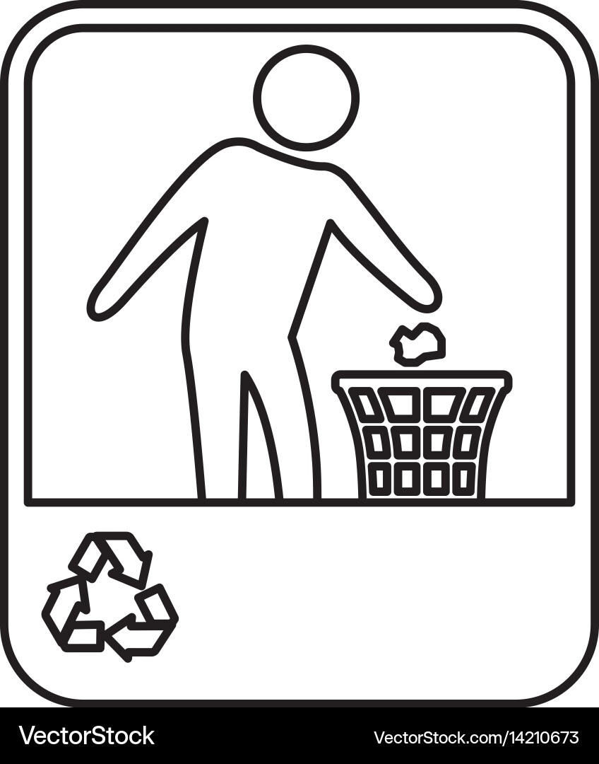 Recycle reduce and reuse vector image