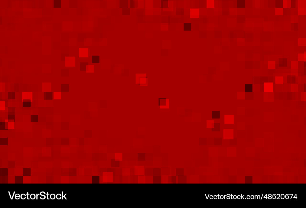 Abstract dark red color random pixel background Abstract dark red color random pixel background vector image