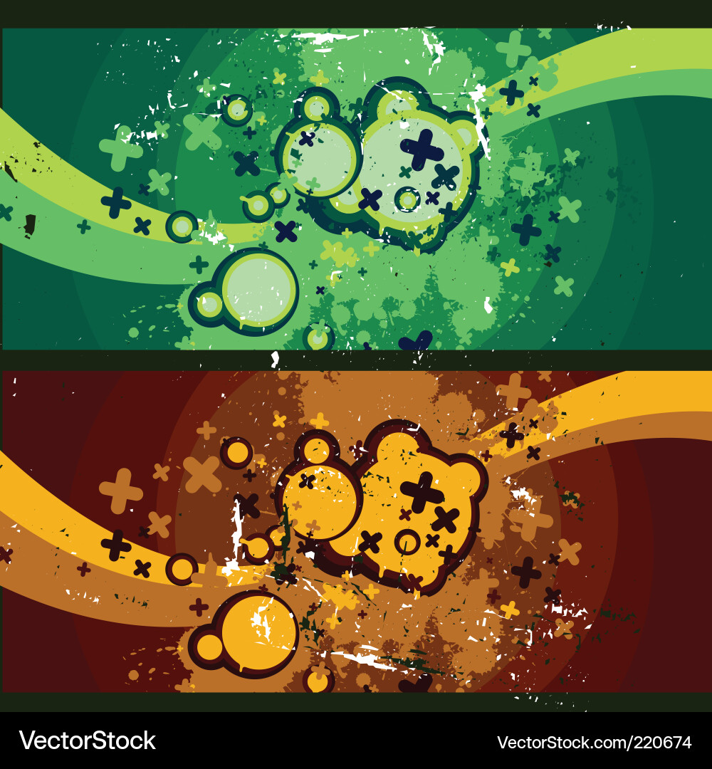 Dynamic Abstract Background vector image