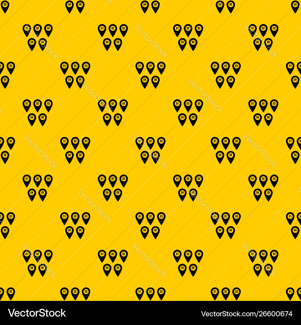 Pointer marks pattern Pointer marks pattern vector image