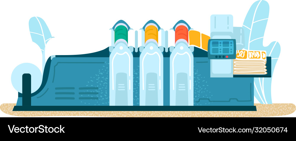 Small replicate machine for copies document Small replicate machine for copies document Vector Image