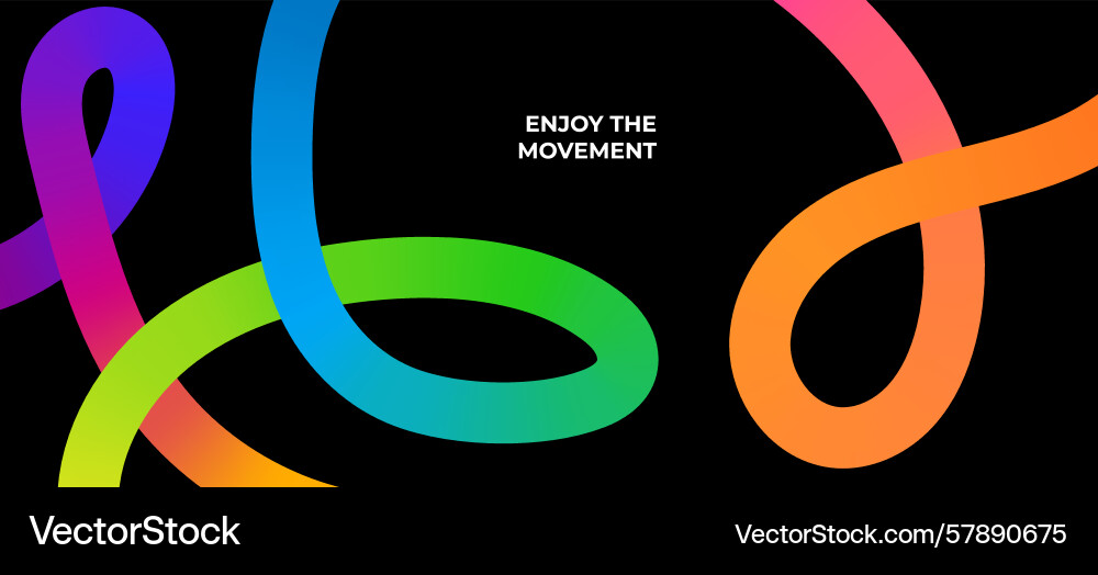 Abstract background with gradient color wave Abstract background with gradient color wave Vector Image