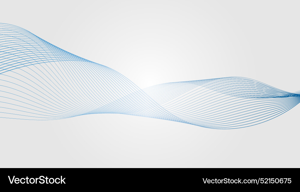 Abstract motion line smooth background vector image