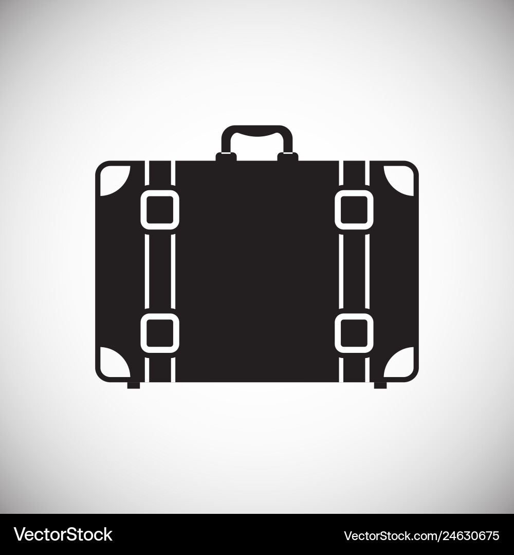 Case icon on background for graphic and web design Case icon on background for graphic and web design vector image