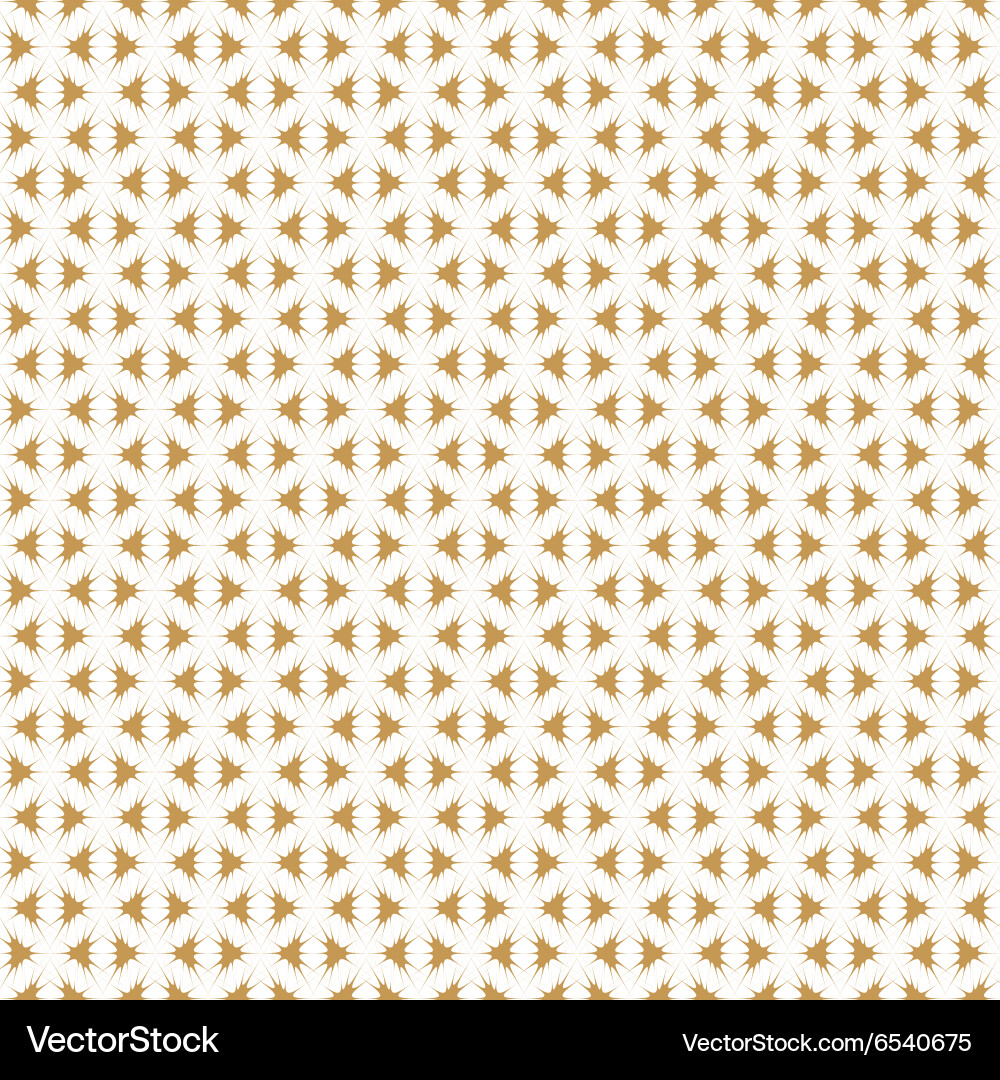 Golden Retro Pattern Background vector image