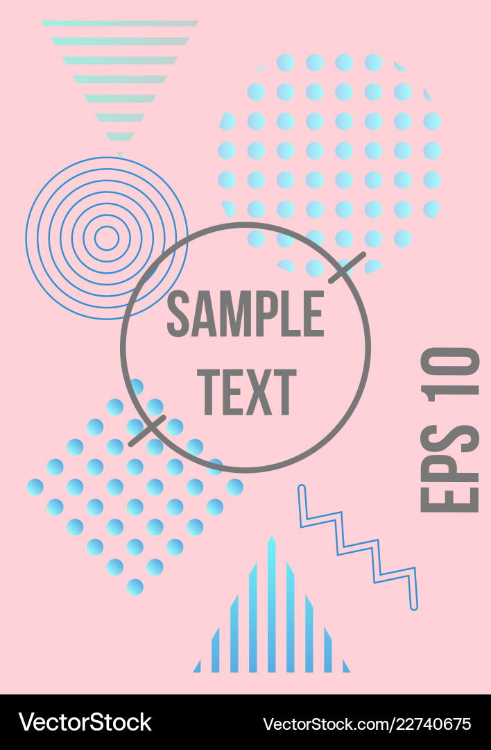Minimum geometric coverage Vector Image