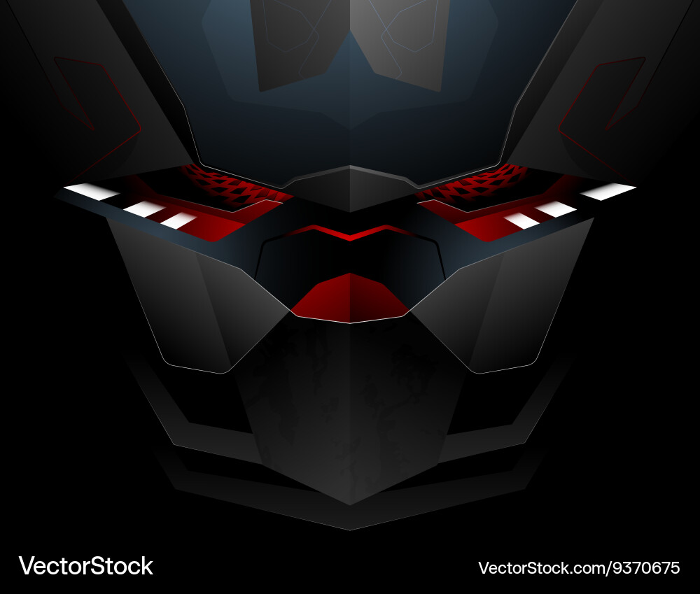 Tech robot abstract Vector Image
