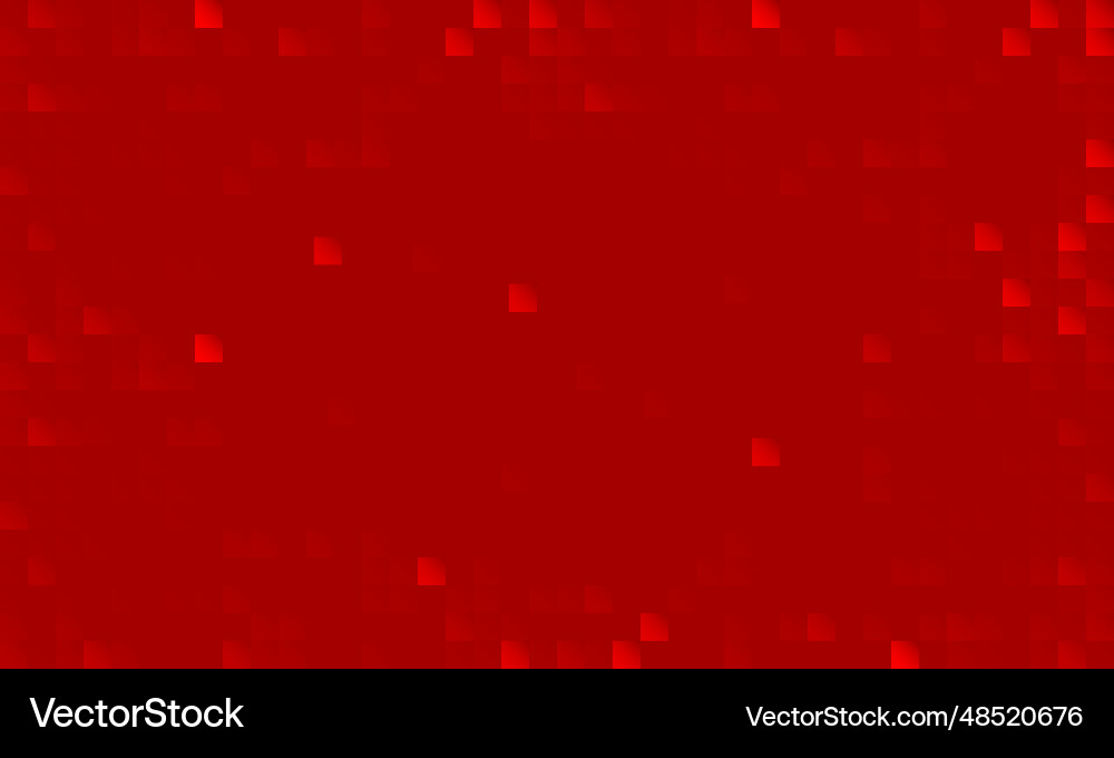 Abstract dark red color random pixel background Abstract dark red color random pixel background vector image