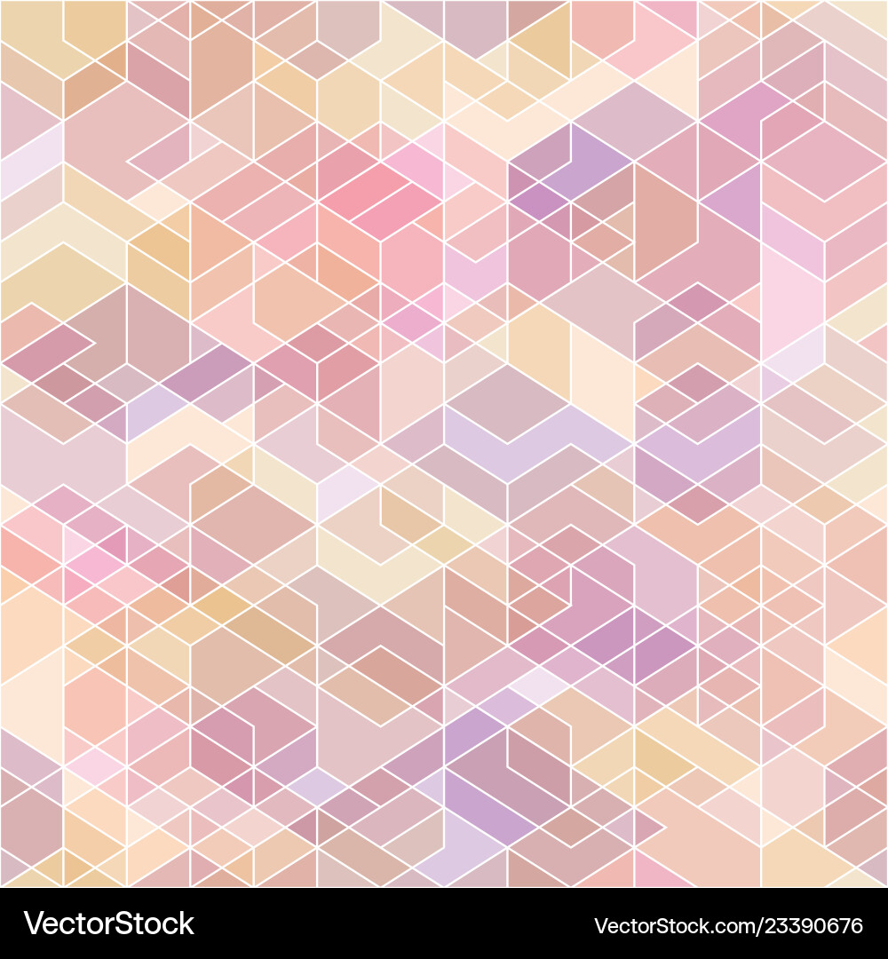 Abstract geometric background with polygons Vector Image