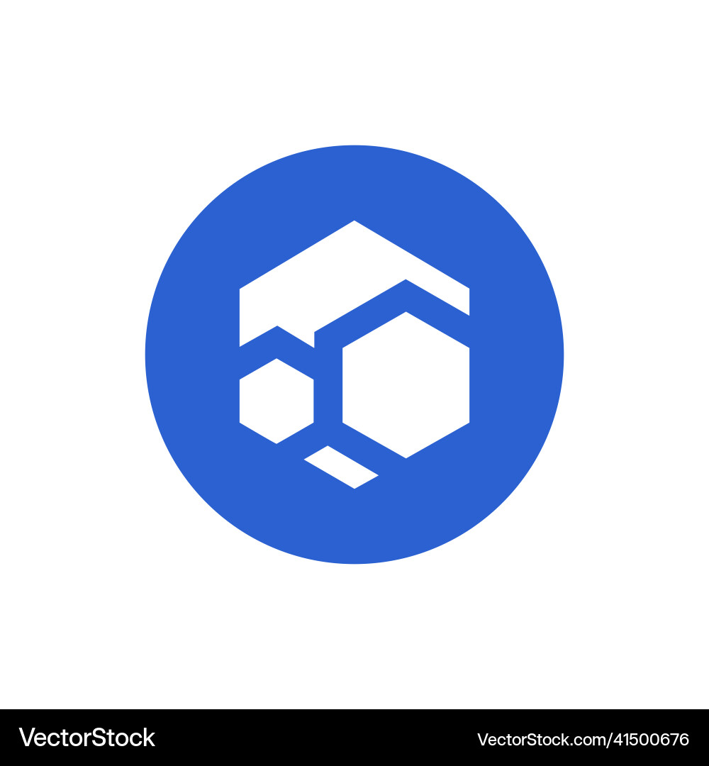 Flux coin icon isolated on white background – Royalty-Free Vector |  VectorStock