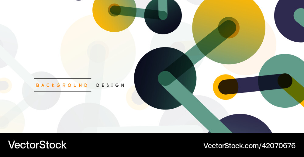 Network concept abstract background dots Network concept abstract background dots vector image