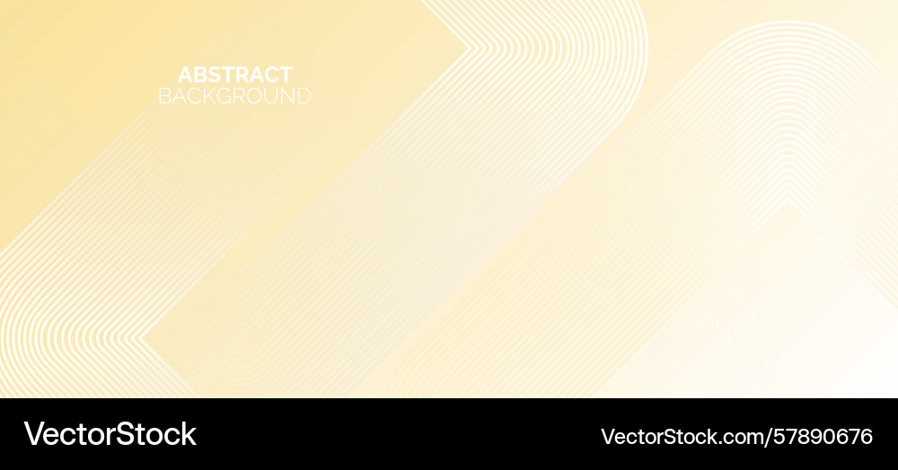 Yellow abstract background overlap layer vector image