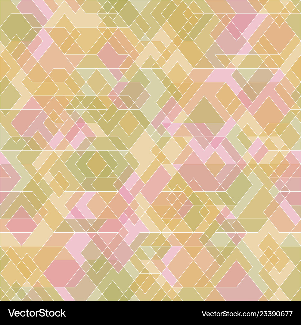 Abstract geometric background with polygons Vector Image