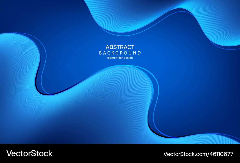 Abstract gradient background wave element Abstract gradient background wave element vector image