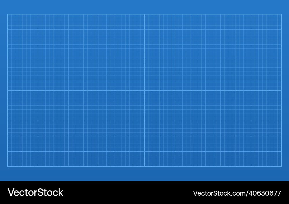 Blueprint Background - Technical Grid vector image