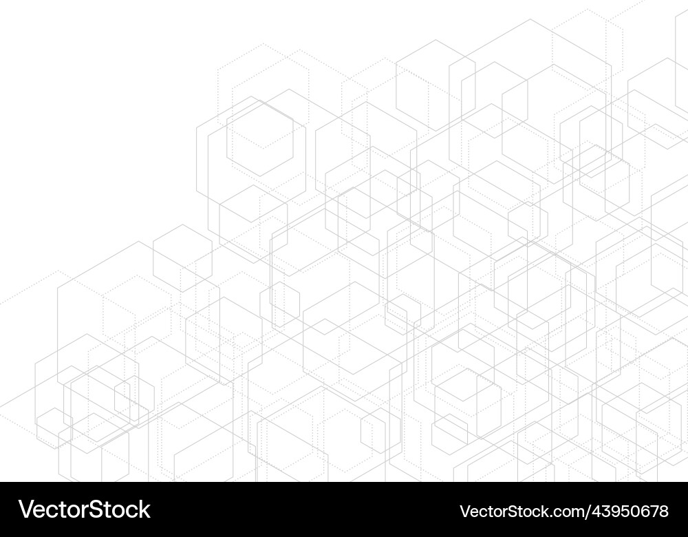 Abstract hexagonal pattern design of minimal Abstract hexagonal pattern design of minimal vector image