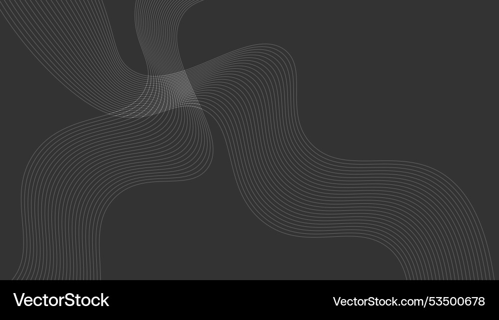 Abstract wavy line background pattern Abstract wavy line background pattern vector image