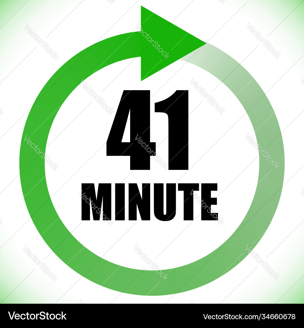 Numbers numerals dial time duration and schedule Vector Image