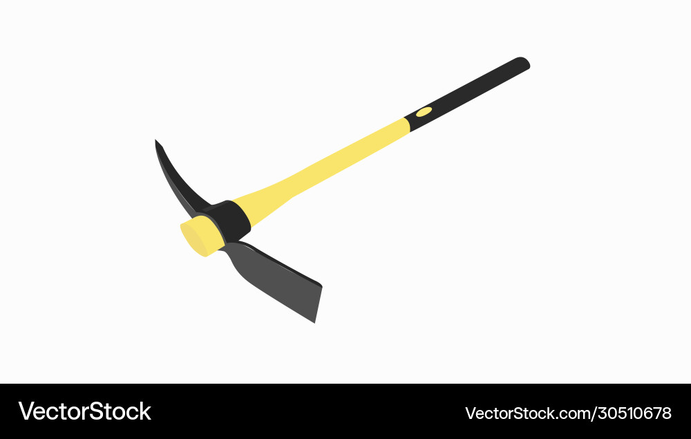 Pick mattock Pick mattock Vector Image