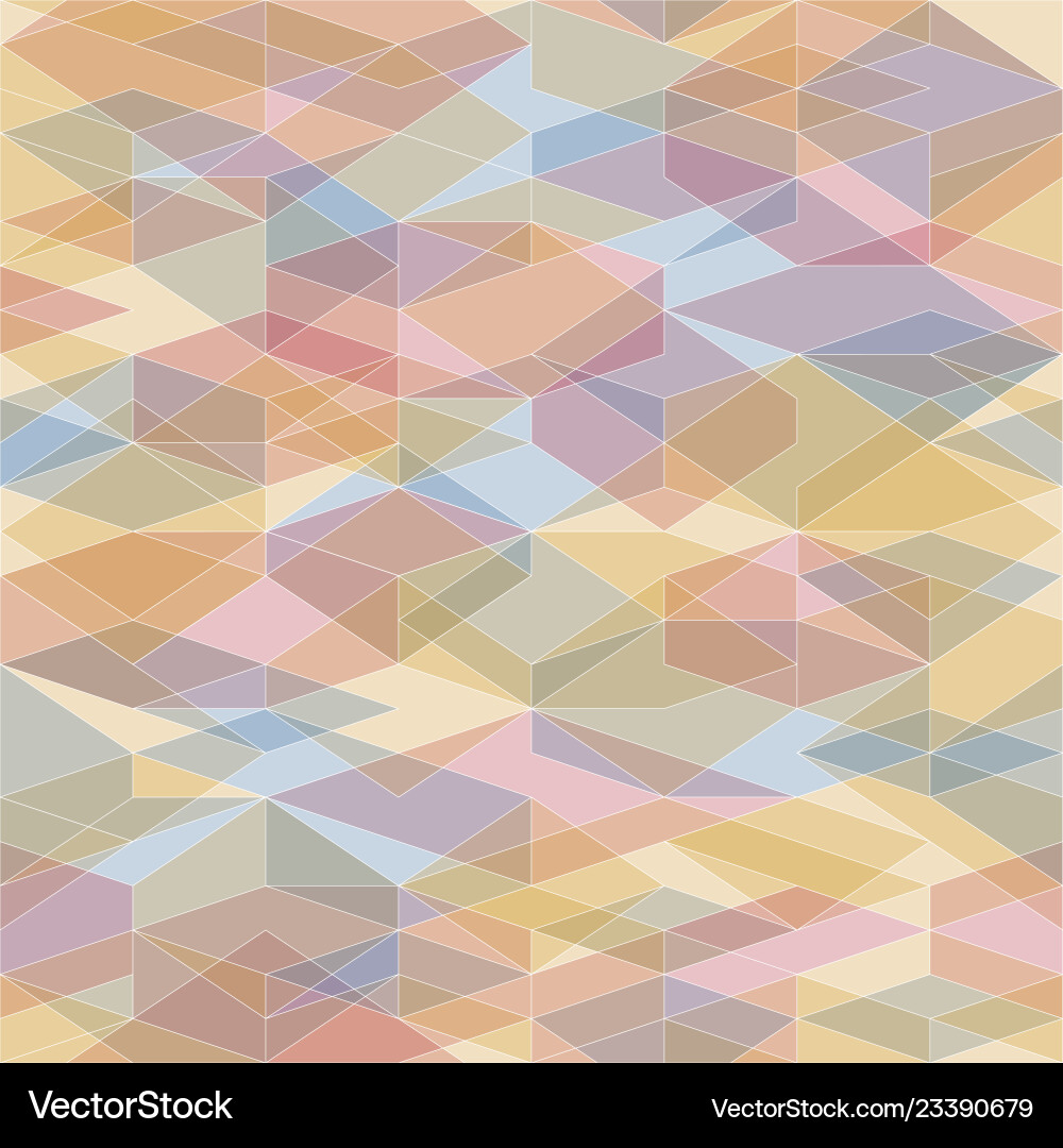 Abstract geometric background with polygons Vector Image