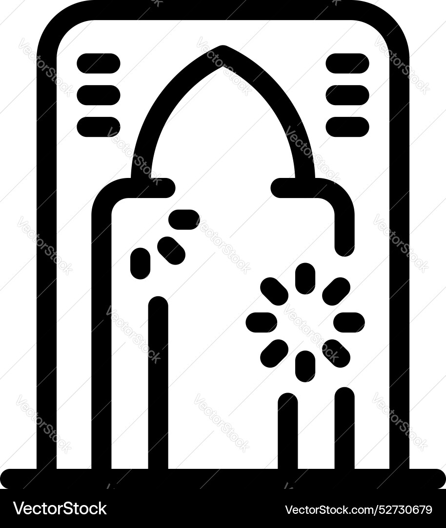 Arcade game showing loading screen with progress Arcade game showing loading screen with progress vector image