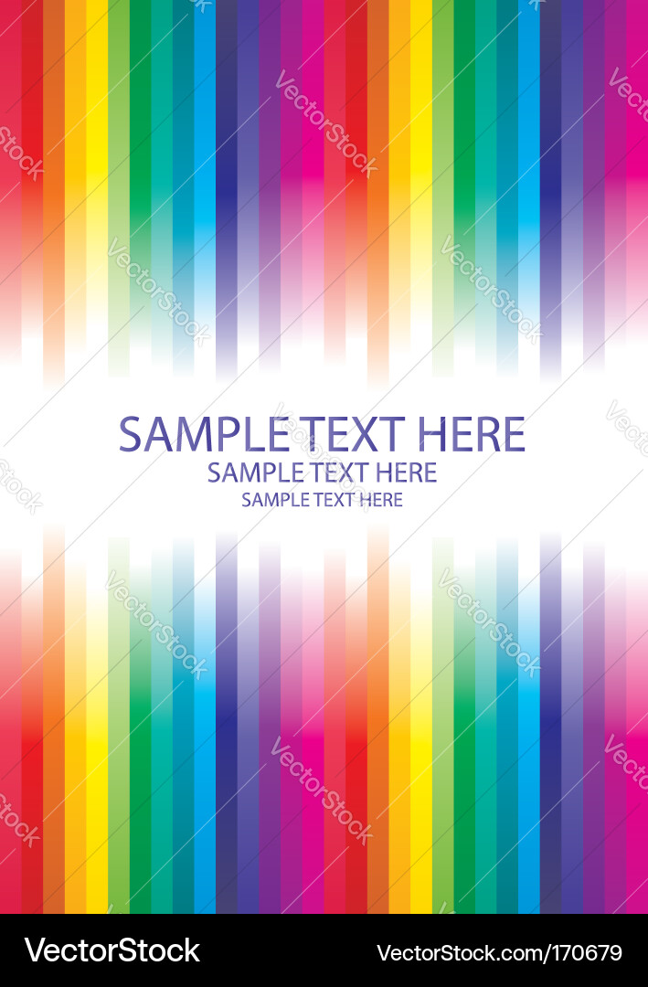 Rainbow abstract background Royalty Free Vector Image