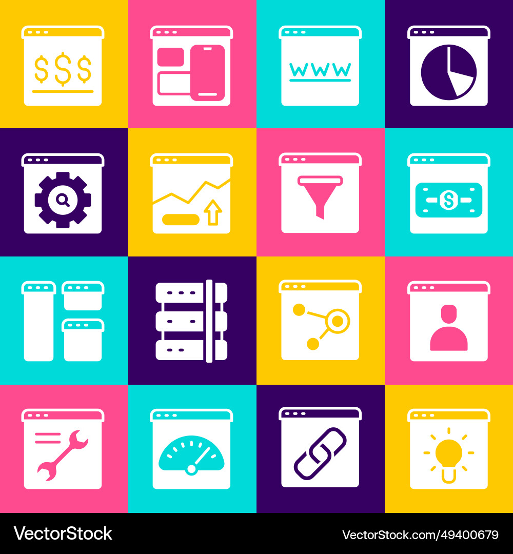 Set browser window create account screen online Set browser window create account screen online vector image