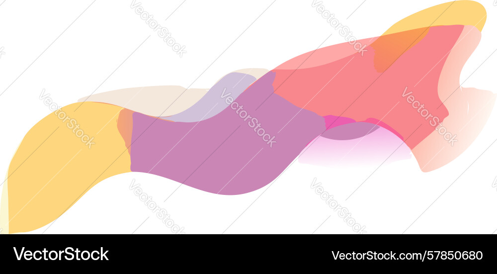 Abstract flowing liquid gradient background Vector Image