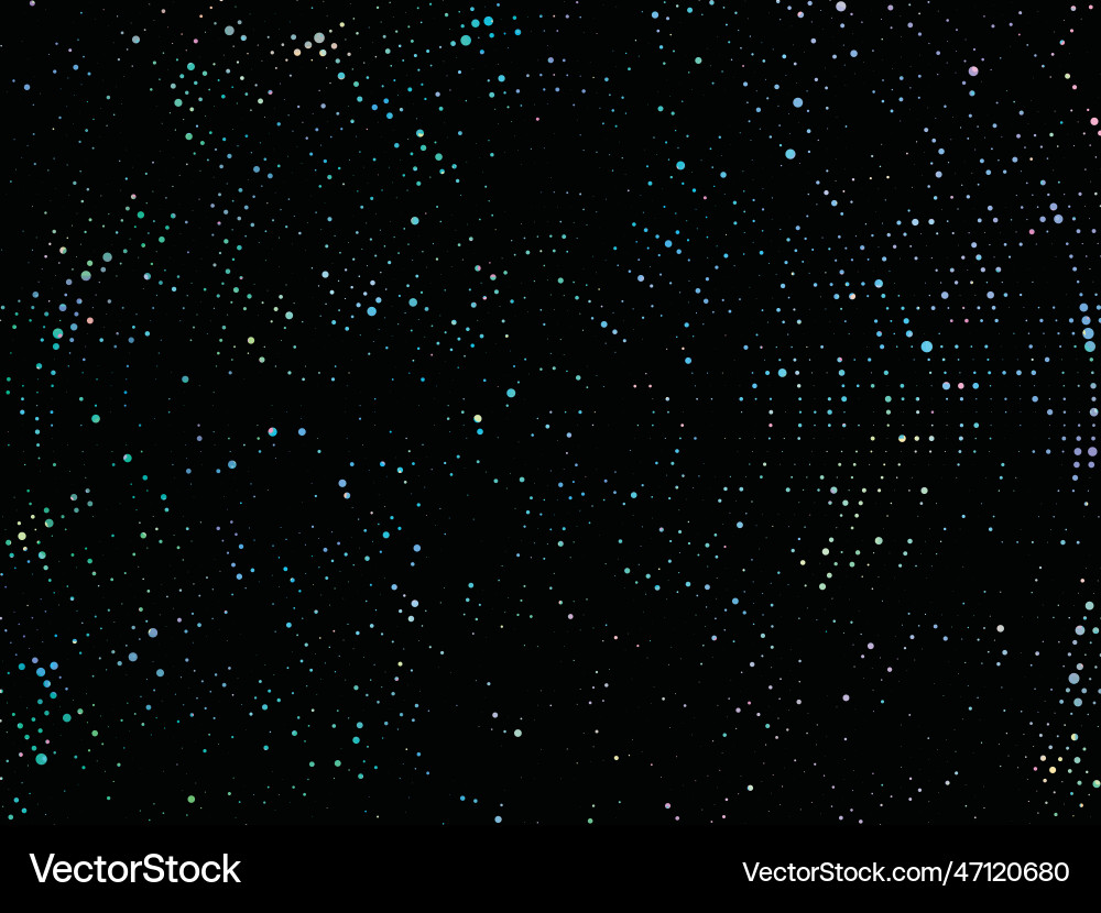 Abstract pattern with color dots and blot Abstract pattern with color dots and blot vector image