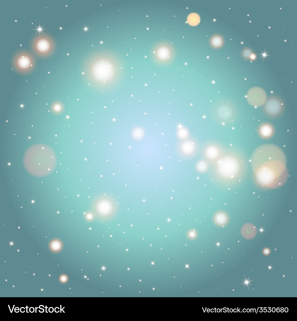 Blur bokeh abstract bright color background vector image