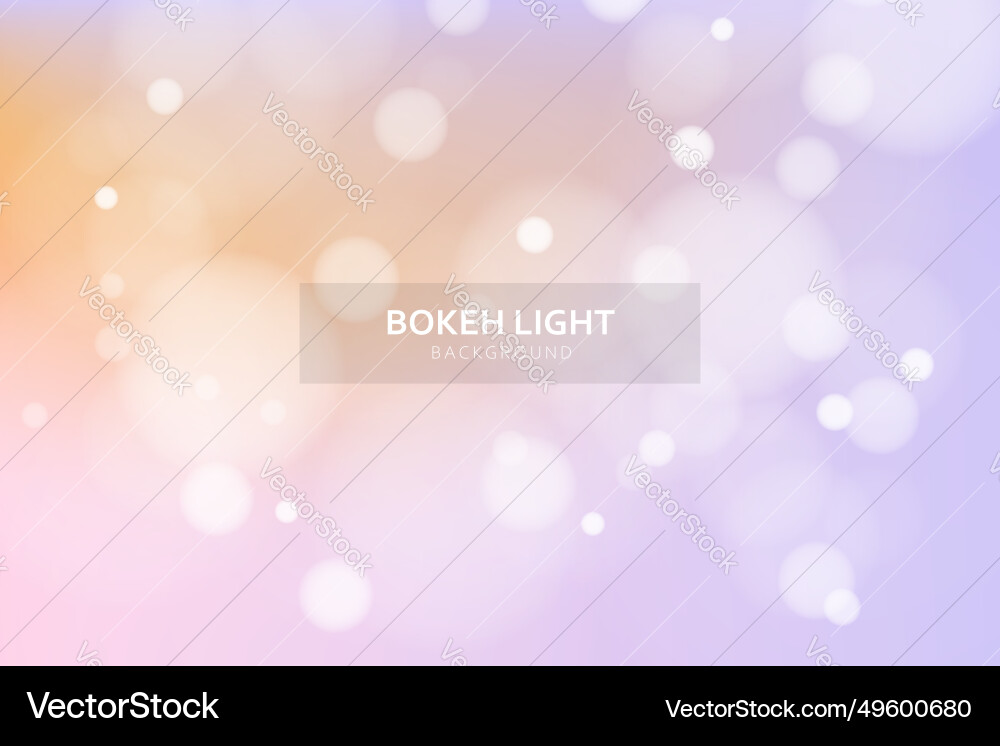 Bokeh shining light background Vector Image