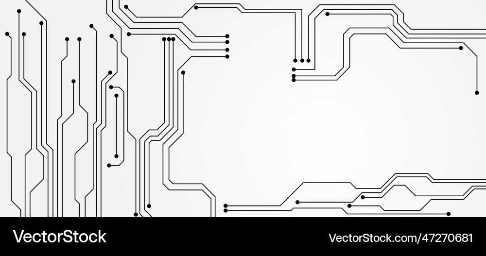 Technology background with hi-tech digital data Technology background with hi-tech digital data vector image