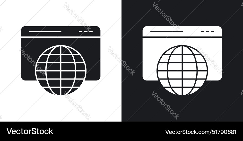 Website ui design icon Vector Image