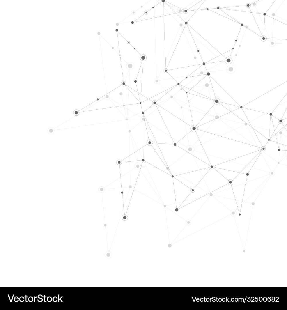 Abstract connection background with lines and dots Abstract connection background with lines and dots vector image