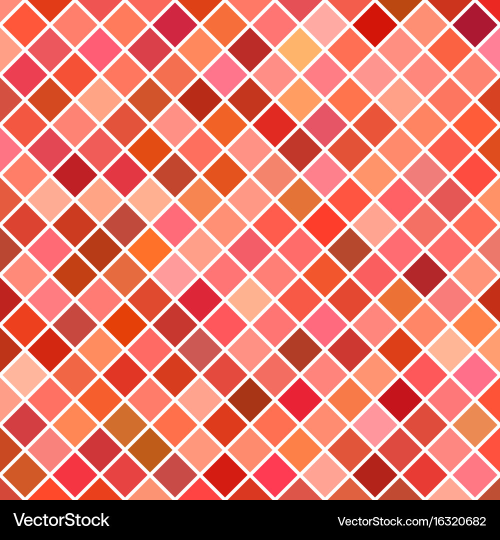 Colored square pattern background - geometrical vector image