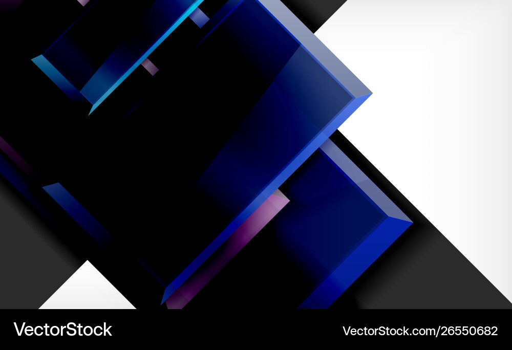 Colorful square and rectangle blocks background Vector Image