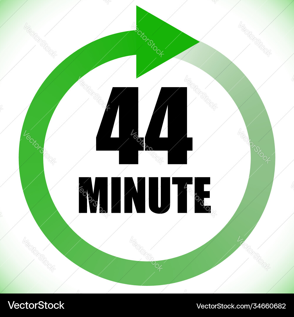 Numbers numerals dial time duration and schedule Vector Image