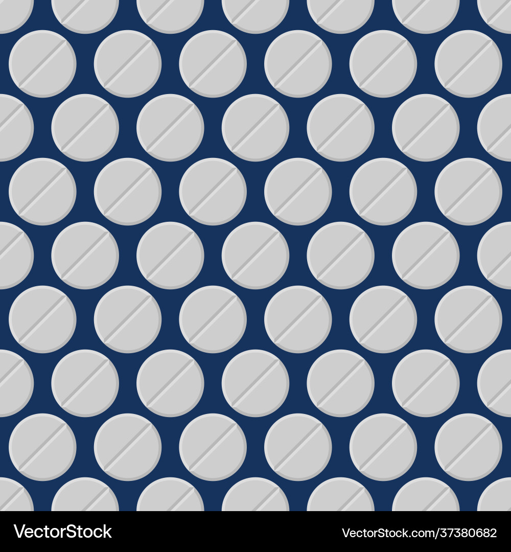 Seamless pattern with gray tablets isolated Seamless pattern with gray tablets isolated vector image
