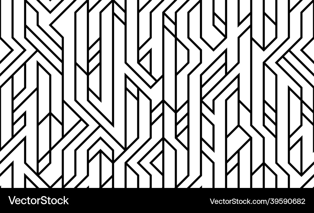 Tech-Stil nahtlose lineare Muster monochrom Tech-Stil nahtlose lineare Muster monochrom vektorbild