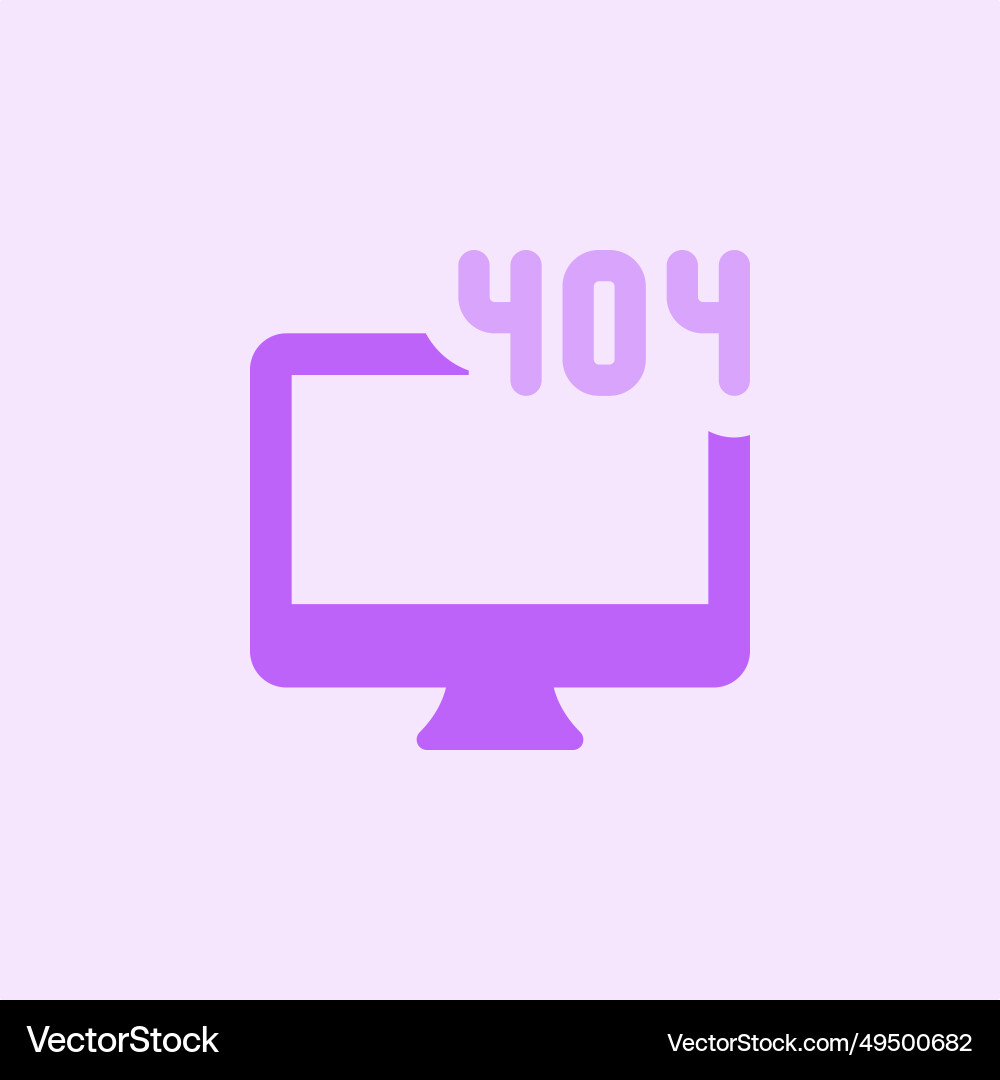 Unexpected issue causing desktop system Vector Image
